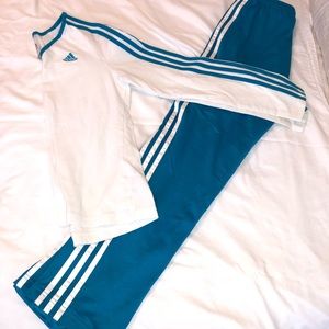 Adidas Blue Tracksuit